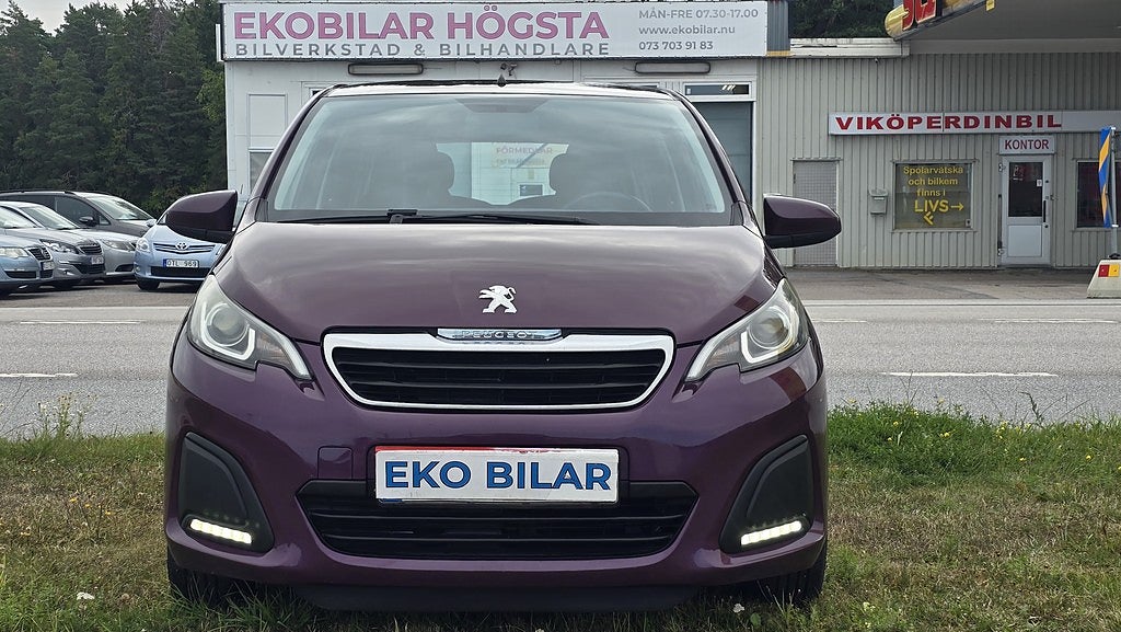 Peugeot 108 5-dörrar 1.0 VTi Active Euro 6