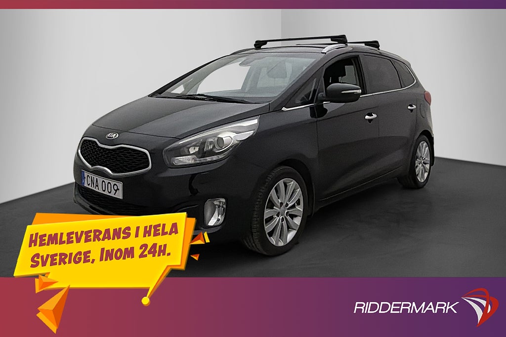 Kia Carens 1.7 CRDi GLS 7-sits Dragkrok P-Sensorer Rattvärme