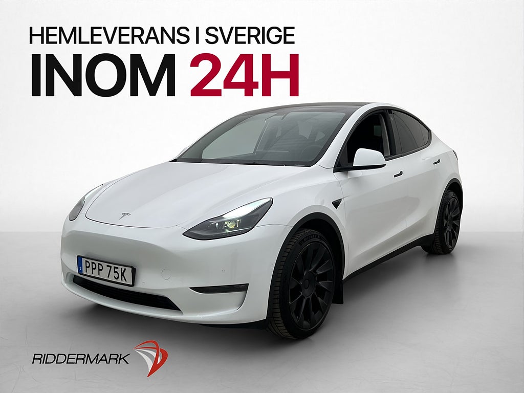 Tesla Model Y Long Range AWD Autopilot Svensksåld MOMS