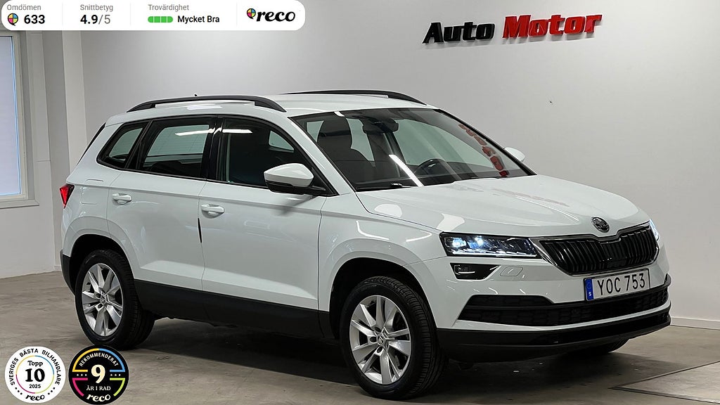 Skoda Karoq 1.0 TSI 115hk Automat Drag/Carplay/Backkamera