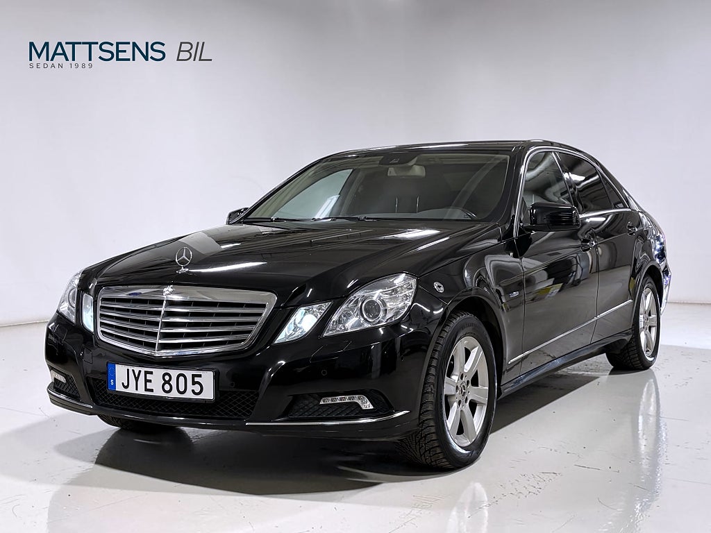 Mercedes-Benz E 250 BlueEFFICIENCY 5G-T Elegance / Skinn / En ägare