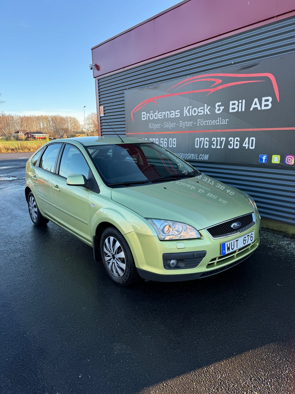 Ford Focus 5-dörrars 1.6 Ti-VCT Euro 4 Nyservad/Låga mil