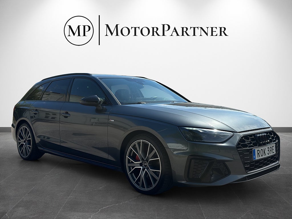 Audi A4 40 TDI Quattro S line Competition Cockpit B&O Värmare