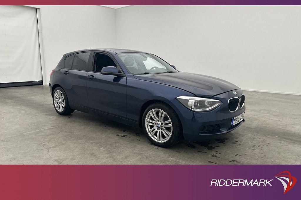 BMW 120 d Steptronic 184hk Sensorer Farthål 4,95% Ränta