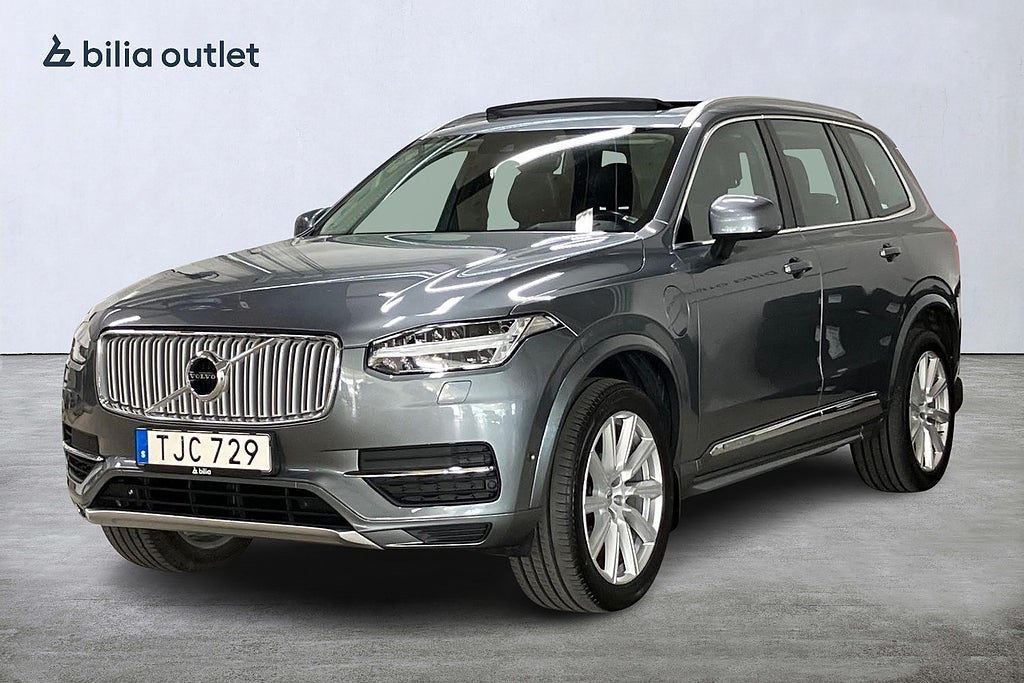 Volvo XC90 T8 AWD Inscription 7-sits 407hk Panorama Drag Luftfjädr