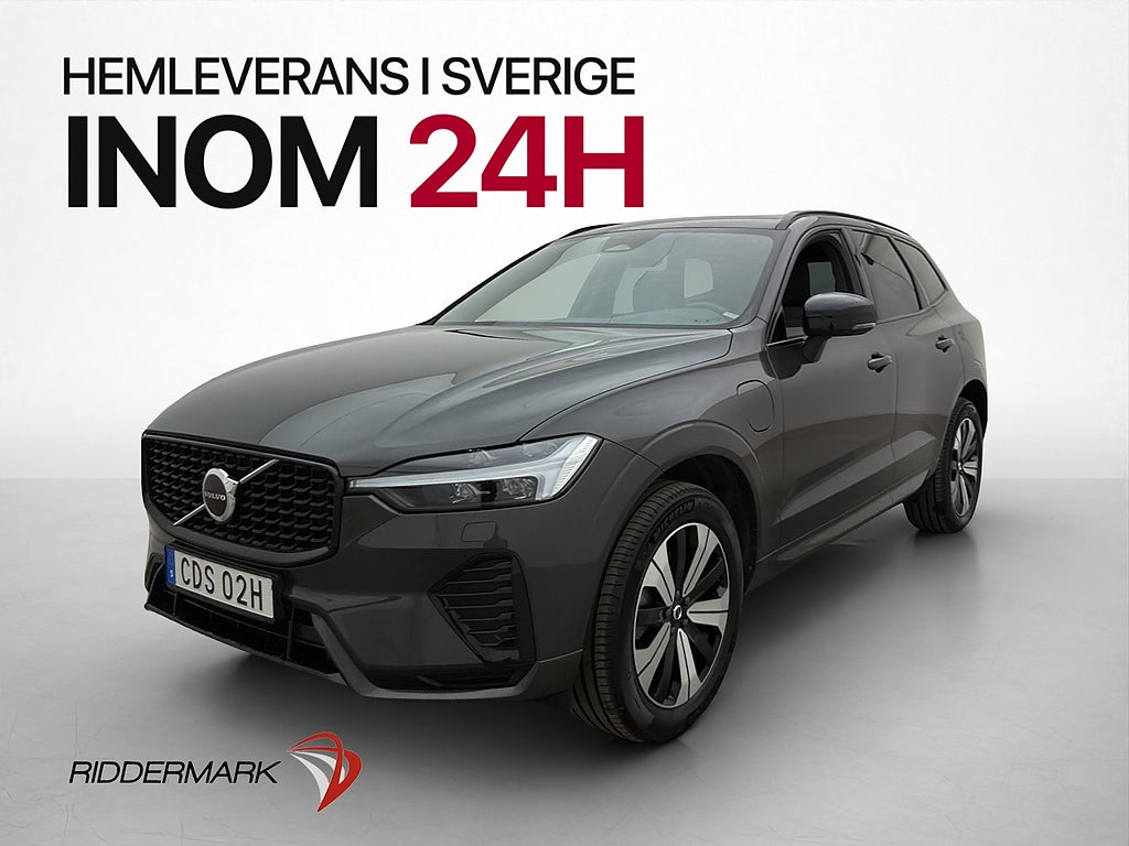 Volvo XC60 LongRange T6 AWD Plus Dark Edt Värm Pano H/K Drag