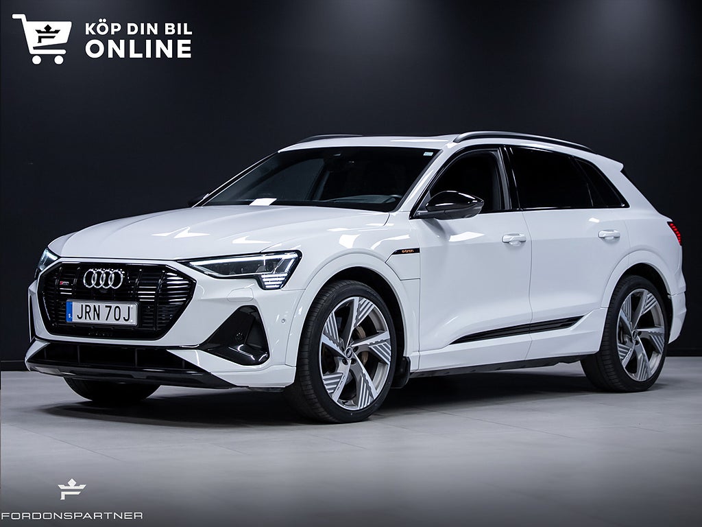 Audi E-Tron 55 QUATTRO 408HK S-LINE PANORAMA HUD S-SPORTSÄTEN MOMS