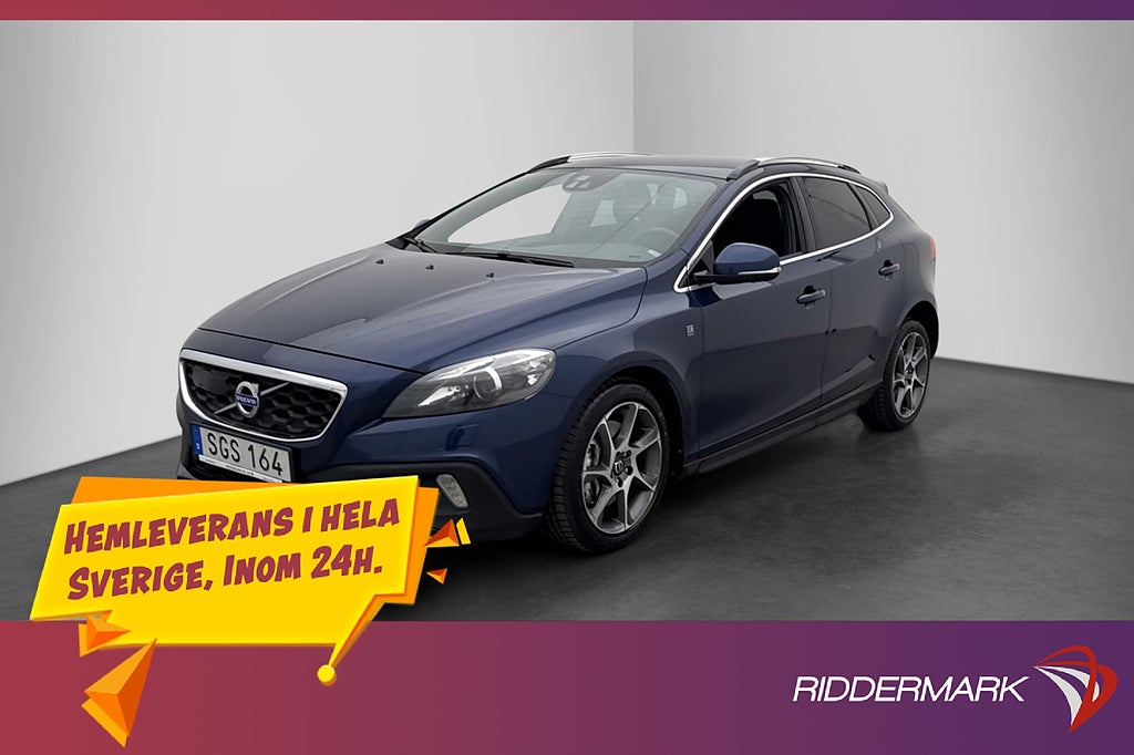 Volvo V40 Cross Country D4 Ocean Race VOC Värmare Skinn BLIS