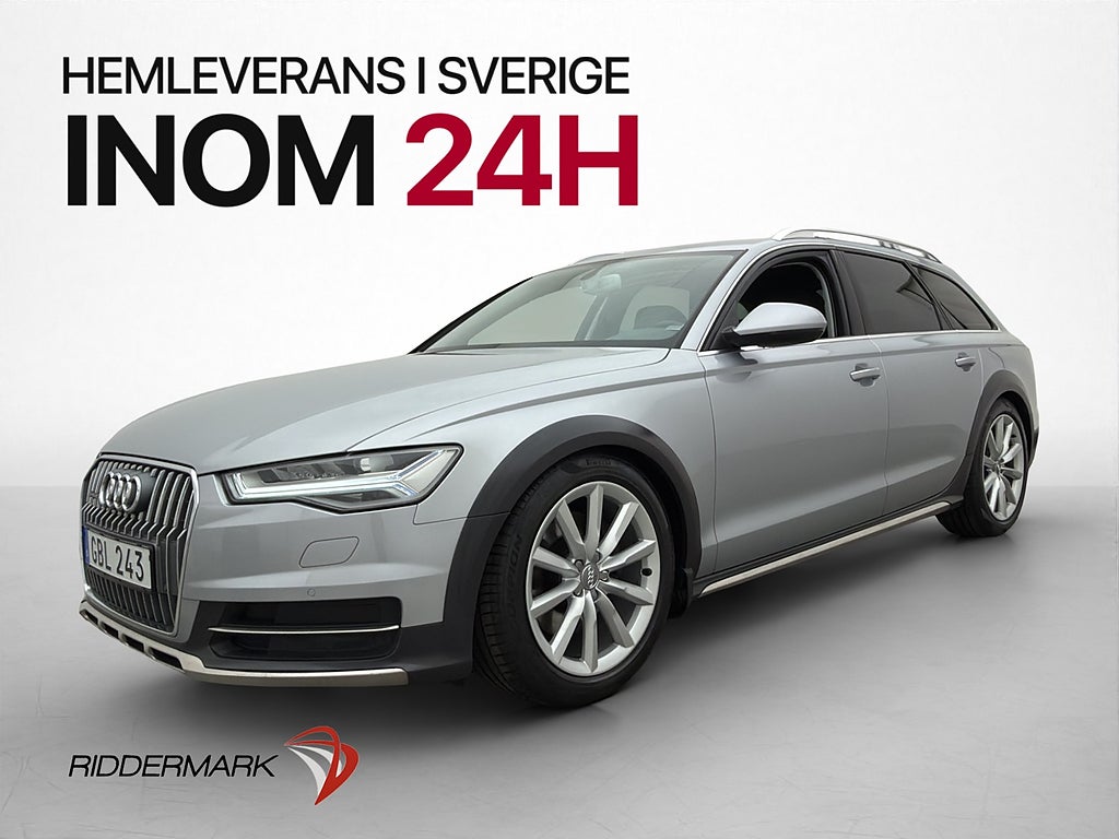Audi A6 Allroad 3.0 TDI V6 215hk Q Farthållare Navi Drag