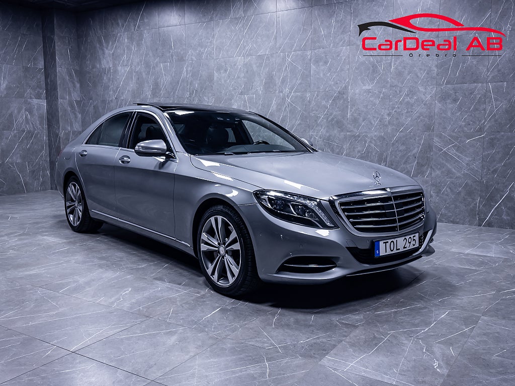 Mercedes-Benz S 350 d 7G-Tronic Pano Värmare Soft Close Burmester Luft