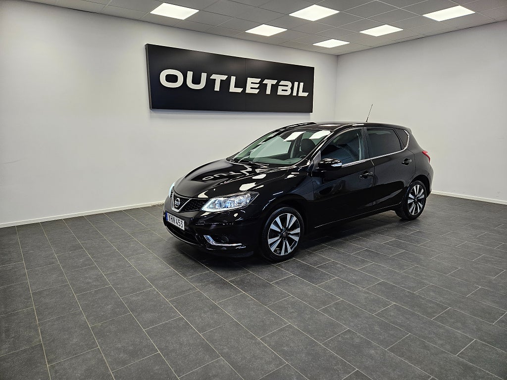 Nissan Pulsar 1.2 DIG-T 116hk XTRONIC-CVT Navi Backkamera 1ägare