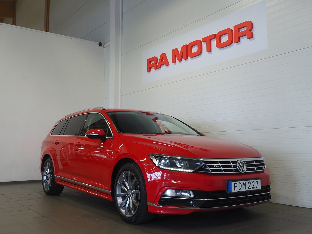 Volkswagen Passat Sportscombi 2.0 TDI R-Line | Värmare | Drag | 2017