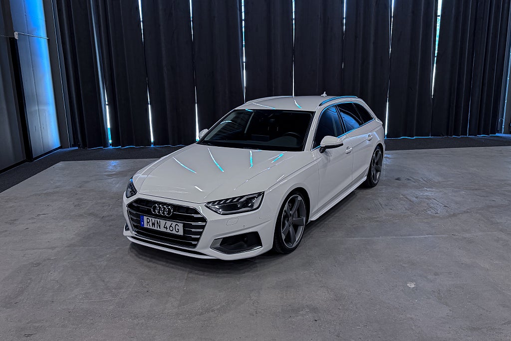Audi A4 Avant 40 TDI Quattro|Värmare|Dragkrok|Navi|