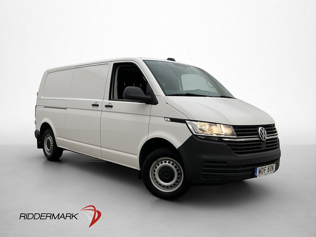 Volkswagen Transporter L2 Värmare Drag CARPLAY B-Kamera Moms
