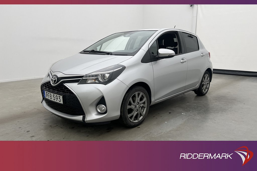 Toyota Yaris 1.33 Dual VVT-i Active Kamera Drag Låg-Skatt