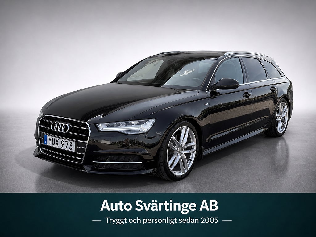Audi A6 Avant 2.0 TDI quattro S Tronic S-line (Drag, P-värm)