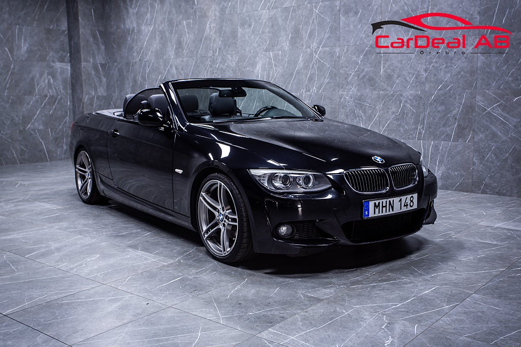 BMW 330 d Convertible LCI Comfort M Sport 19" Skinn Elstolar