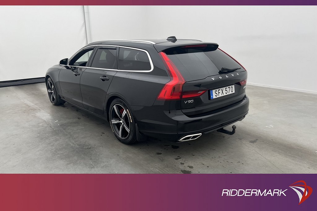 Volvo V90 D4 190hk R-Design D-Värmare VOC B-Kamera Drag Navi