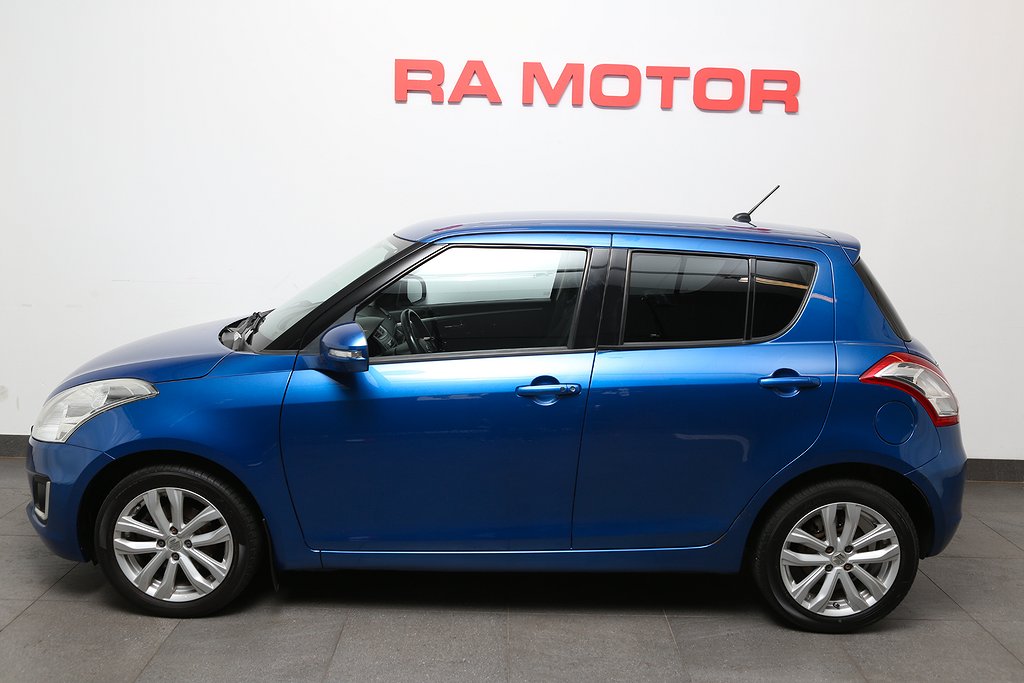 Suzuki Swift 1,2 VVT 94hk 5D Keyless Bluetooh Motorvärmare 2016