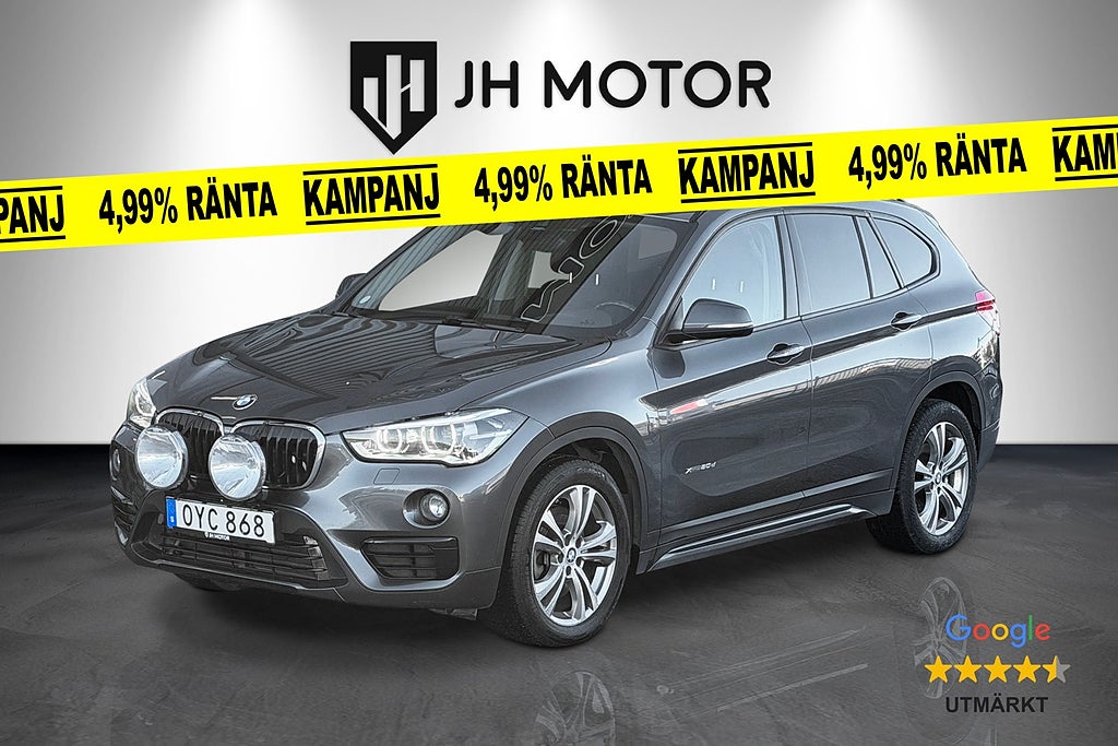 BMW X1 xDrive20d Steptronic Sport line 190hk Drag / MoK / SoV