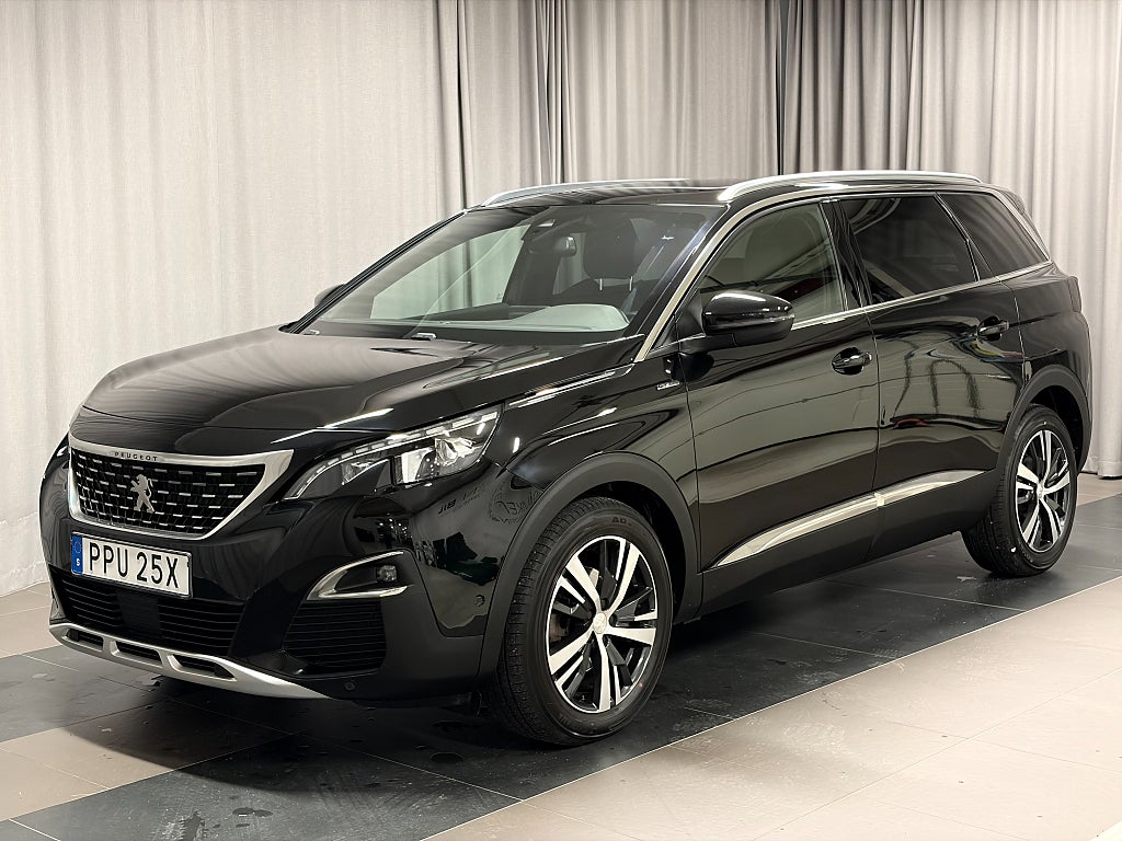 Peugeot 5008 GT-LINE BHDi 130 AUT8 7-Sits Inkl. V-hjul Webasto Pano