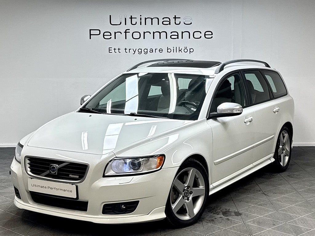 Volvo V50 2.0 D Powershift R-Design Taklucka Dragkrok FIN