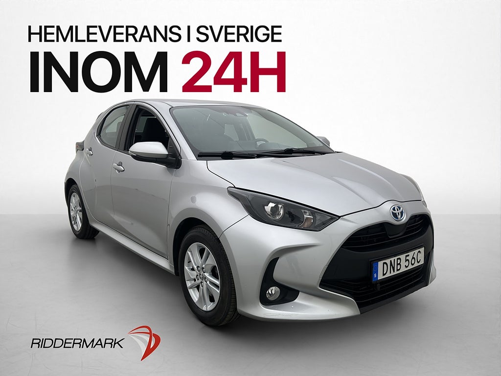 Toyota Yaris Hybrid 116hk Active M/K-Värm Kamera Adapt-Fart