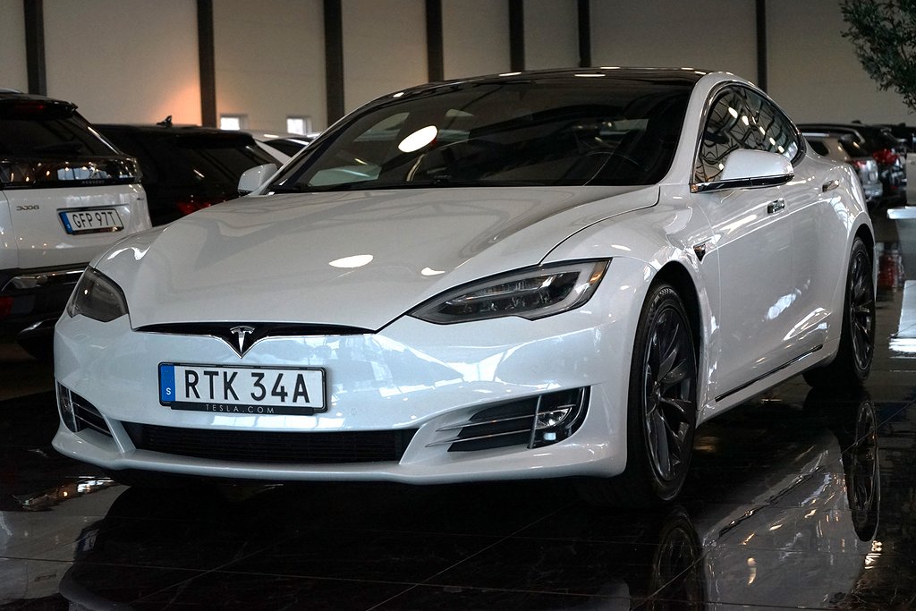 Tesla Model S Long Range AWD 423 HK Pano Rattvärme Kamera