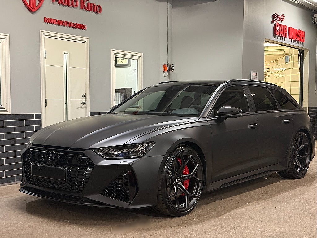 Audi RS6 Performance 630hk MOMS LEASEBAR OBS SE SPEC