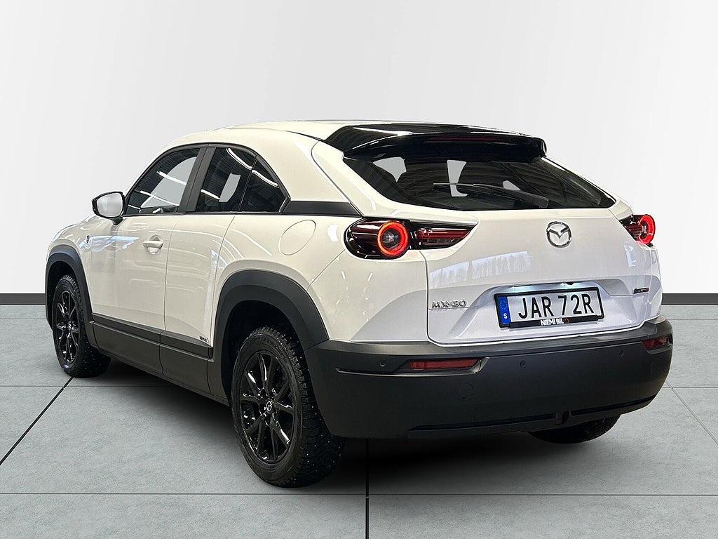 Mazda MX-30 e-Skyactiv R-EV MOMSAD/Kirunakörd/Kamera/GPS/S&V-Däck