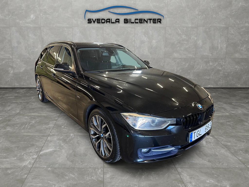 BMW 320 d Touring Sport line levereras Ny servad Ny besiktad
