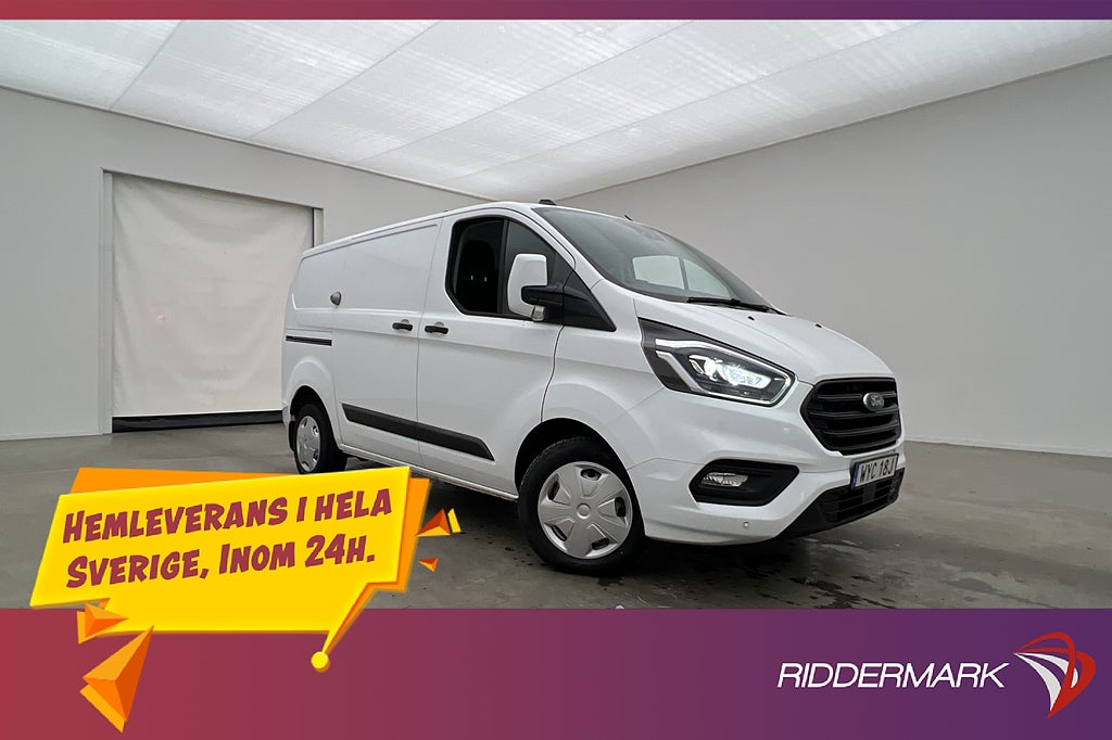 Ford transit-custom Värmare V-inr Drag CARPLAY B-Kamera Moms