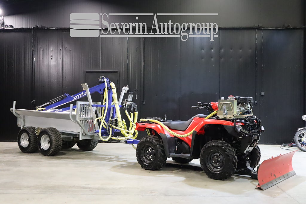 Honda Rubicon TRX 520 Skogsvagn / Griplastarvagn