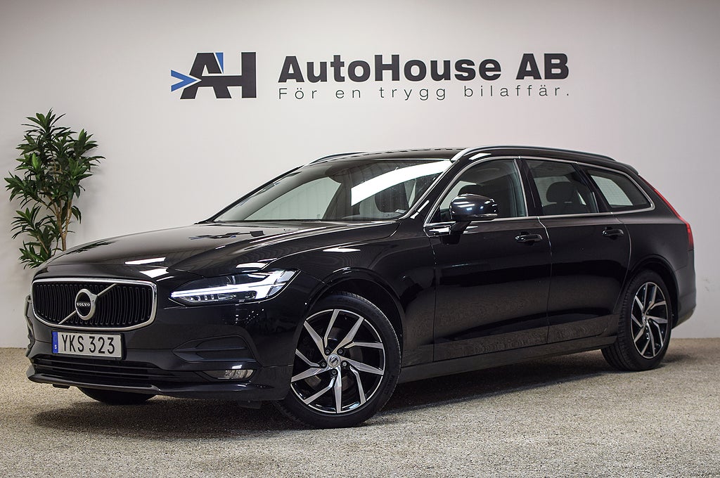 Volvo V90 D3 Momentum Värmare Drag CarPlay Elstol Kamrem bytt