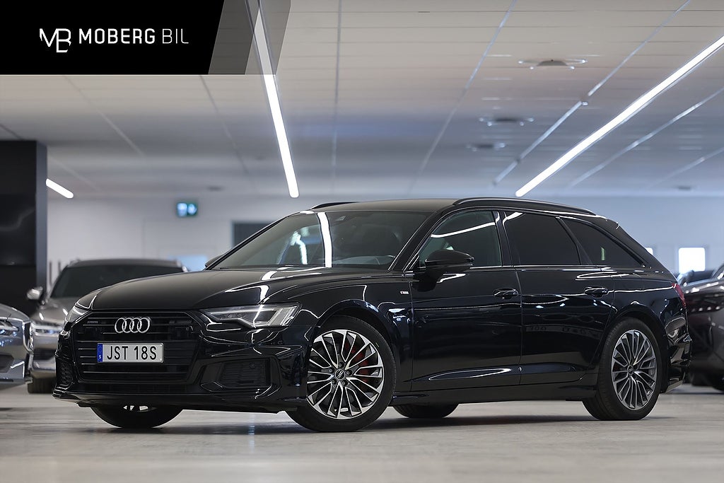 Audi A6 Avant 55 TFSI e 367hk S Line Matrix CarPlay Drag Navi B-kamera