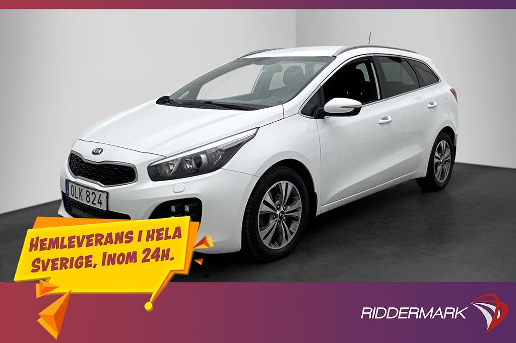 Kia Ceed 1.6 CRDi 136hk GT-Line Rattvärme Navi Bluetooth