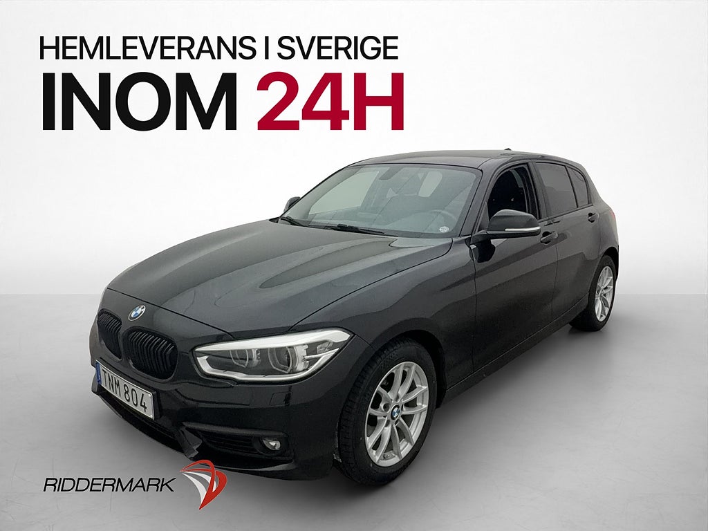 BMW 118i Advantage Svensksåld Förbrukning 0,48l/mil