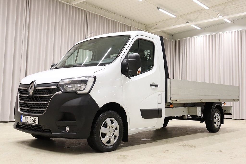 Renault Master dCi 145HK L4 Lång Flak GPS Värmare Leasebar