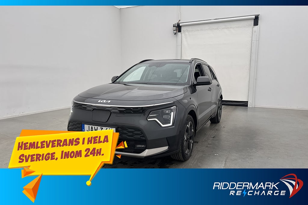 Kia Niro EV 204hk Advance Kamera Dragkrok Skinn Elstol