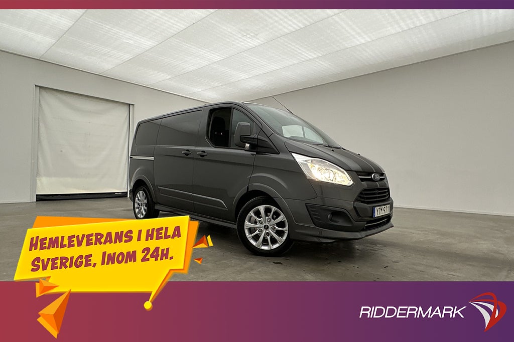 Ford transit-custom Sport 170hk Värm Drag B-Kamera Moms