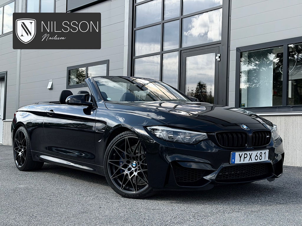 BMW M4 M Competition Convertible Drivelogic 450hk Nyservad
