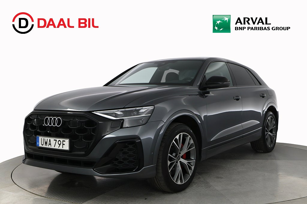 Audi Q8 60 TFSI e QUATTRO 490HK S-LINE PANO DRAG B-KAM NAVI