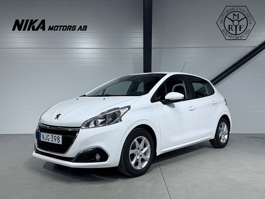 Peugeot 208 5-dörrar 1.2 VTi Active | Bluetooth | Nyservad |