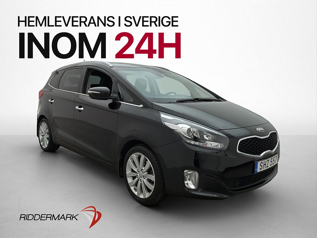 Kia Carens 115hk GLS 7-sits M/K Värmare P-sensorer Rattvärm