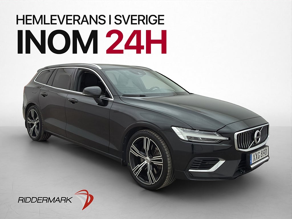 Volvo V60 T6 AWD Inscription P-Värm M-Värm Pano Drag Skinn