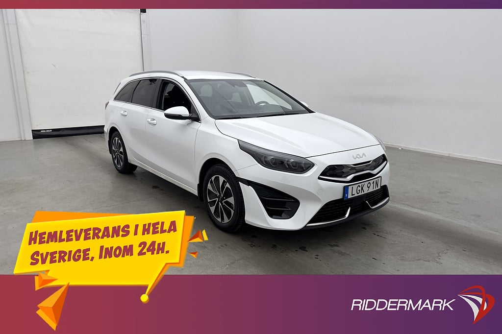 Kia Ceed SW Plug-In 141hk Advance Kamera Rattvärme CarPlay