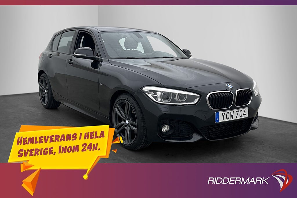 BMW 118 I 136hk M Sport Sensorer Rattvärme 0,53l/mil