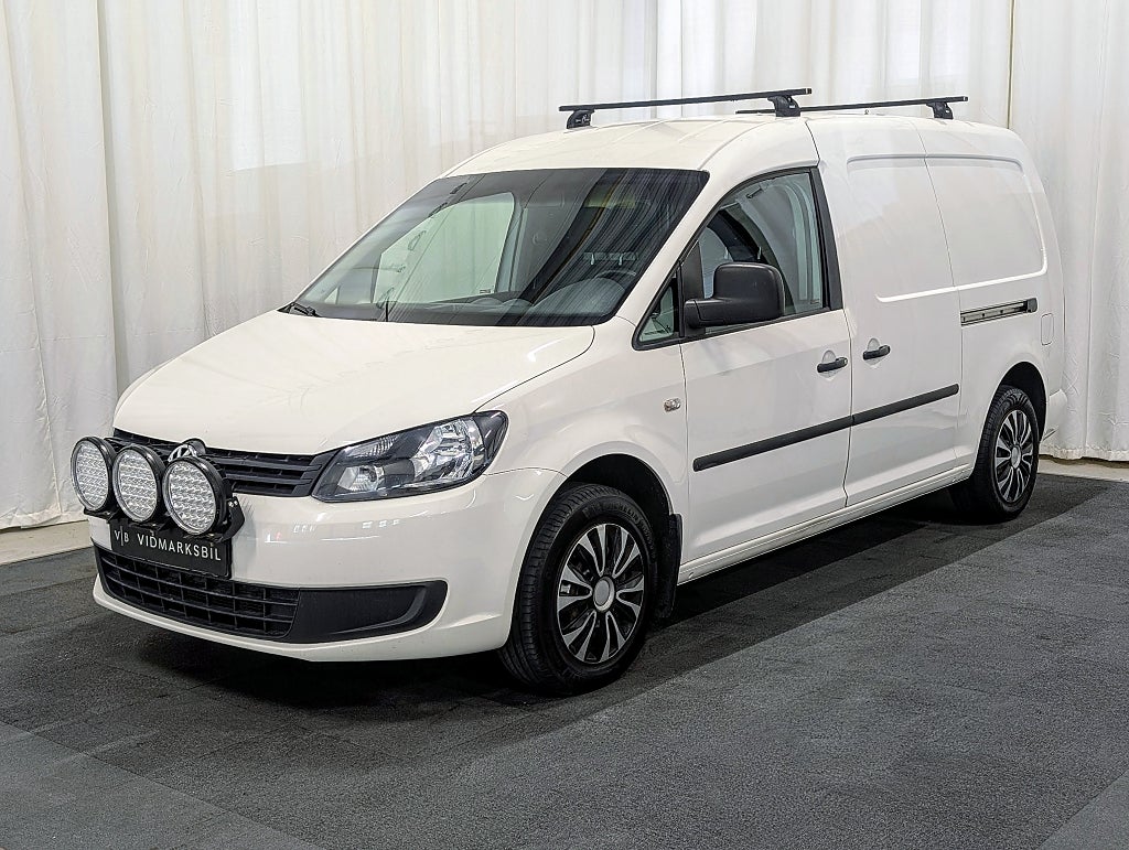 Volkswagen Caddy Maxi Panel Van 1.6 TDI|2x skjutdörrar|V-inred|Kamrem|Drag