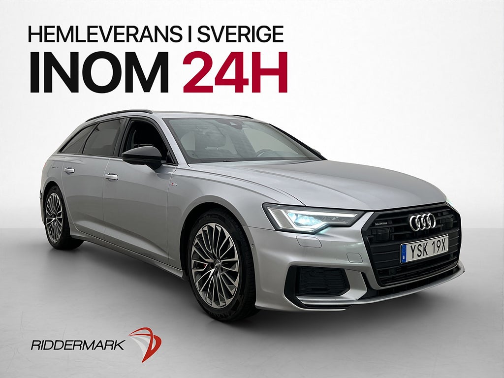 Audi A6 55 TFSI e Quattro S-Line Cockpit Drag Moms Carplay