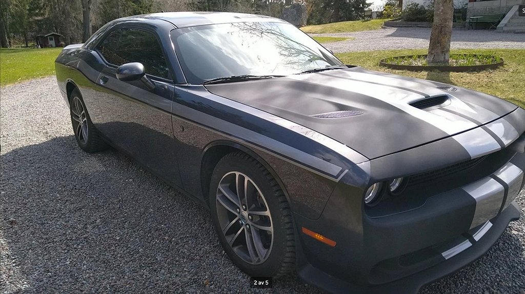 Dodge Challenger 3.6 V6 AWD TorqueFlite, 309hk, 2019